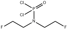 Bis(2-fluoroethyl)aminodichlorophosphine oxide Structure