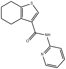 Benzo[b]thiophene-3-carboxamide, 4,5,6,7-tetrahydro-N-2-pyridinyl- (9CI) Structure