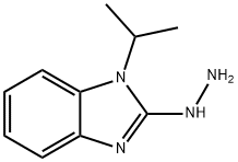 2H-Benzimidazol-2-one,1,3-dihydro-1-(1-methylethyl)-,hydrazone(9CI) Structure