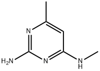 2,4-피리미딘디아민,N4,6-디메틸- 구조식 이미지