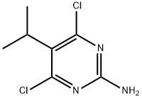 2-Pyrimidinamine, 4,6-dichloro-5-(1-methylethyl)- Structure
