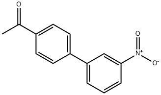 3-Nitro-4'-acetylbiphenyl Structure