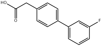 (3'-FLUORO-BIPHENYL-4-YL)-ACETIC ACID Structure