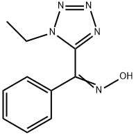 Methanone, (1-ethyl-1H-tetrazol-5-yl)phenyl-, oxime (9CI) Structure