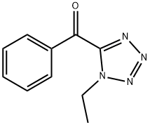 Methanone, (1-ethyl-1H-tetrazol-5-yl)phenyl- (9CI) Structure