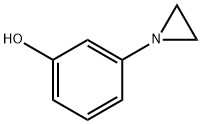 Phenol, 3-(1-aziridinyl)- (9CI) Structure