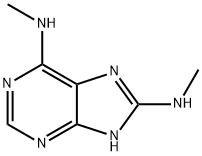 1H-Purine-6,8-diamine,  N,N-dimethyl-  (9CI) Structure