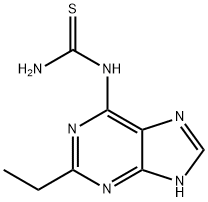 Thiourea, (2-ethyl-1H-purin-6-yl)- (9CI) Structure