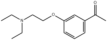 1-{3-[2-(diethylamino)ethoxy]phenyl}ethanone Structure