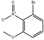 1-BROMO-3-METHOXY-2-NITROBENZENE 구조식 이미지