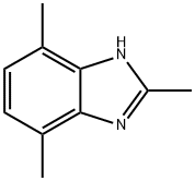 1H-Benzimidazole,2,4,7-trimethyl-(9CI) Structure