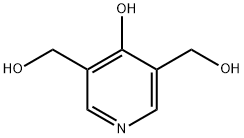 3,5-Pyridinedimethanol, 4-hydroxy- (9CI) Structure