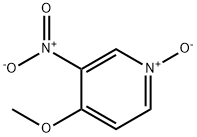 Pyridine, 4-methoxy-3-nitro-, 1-oxide (9CI) Structure