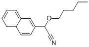 2-(2-NAPHTHYL)-2-(PENTYLOXY)ACETONITRILE Structure