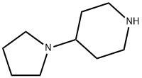 4-(1-Pyrrolidinyl)piperidine 구조식 이미지