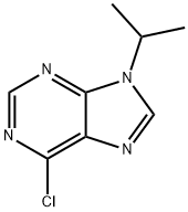 6-chloro-9-isopropyl-9H-purine Structure