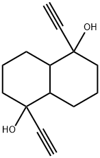 1,5-Naphthalenediol, 1,5-diethynyldecahydro- (9CI) Structure