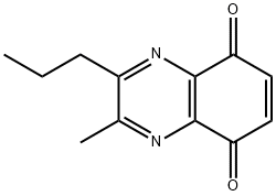 5,8-Quinoxalinedione, 2-methyl-3-propyl- (9CI) Structure