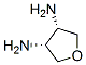 3,4-Furandiamine,tetrahydro-,(3R,4S)-(9CI) Structure