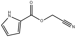 1H-Pyrrole-2-carboxylicacid,cyanomethylester(9CI) Structure