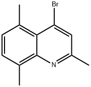 4-브로모-2,5,8-트리메틸퀴놀린 구조식 이미지