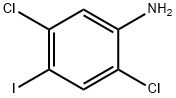 2,5-Dichloro-4-iodoaniline 구조식 이미지