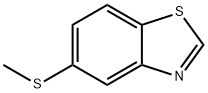 Benzothiazole, 5-(methylthio)- (9CI) Structure