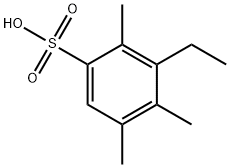 Benzenesulfonic acid, 3-ethyl-2,4,5-trimethyl- (9CI) Structure