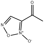 Ethanone, 1-(2-oxido-1,2,5-oxadiazol-3-yl)- (9CI) 구조식 이미지
