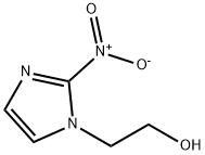 2-니트로-1H-이미다졸-1-에탄올 구조식 이미지
