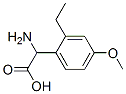 벤젠아세트산,알파-아미노-2-에틸-4-메톡시-(9CI) 구조식 이미지