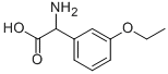 AMINO-(3-ETHOXY-PHENYL)-ACETIC ACID Structure