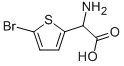 DL-(5-Bromo-thiophen-2-yl)glycine Structure