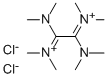 1,1,2,2-테트라키스(디메틸아미노)에탄-1,2-비스(일륨)디클로라이드 구조식 이미지