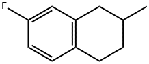 Naphthalene, 7-fluoro-1,2,3,4-tetrahydro-2-methyl- (9CI) Structure