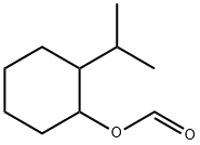 Cyclohexanol,2-(1-methylethyl)-,formate(9CI) Structure