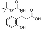 BOC-(R)-3-AMINO-3-(2-HYDROXY-PHENYL)-PROPIONIC ACID Structure