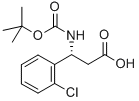 (R)-N-BOC-2-CHLORO-BETA-PHENYLALANINE 구조식 이미지