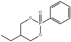 1,3,2-Dioxaphosphorinane,5-ethyl-2-phenyl-,2-oxide(9CI) Structure