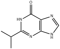 6H-Purin-6-one,  1,7-dihydro-2-(1-methylethyl)-  (9CI) Structure