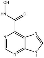 1H-Purine-6-carboxamide,  N-hydroxy-  (9CI) Structure