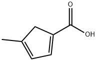 1,3-Cyclopentadiene-1-carboxylic acid, 4-methyl- (9CI) Structure