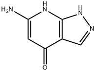 4H-Pyrazolo[3,4-b]pyridin-4-one, 6-amino-1,7-dihydro- (9CI) Structure