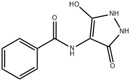 Benzamide, N-(2,3-dihydro-5-hydroxy-3-oxo-1H-pyrazol-4-yl)- (9CI) Structure