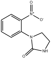 1-(2-NITRO-PHENYL)-IMIDAZOLIDIN-2-ONE 구조식 이미지