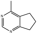 5H-Cyclopentapyrimidine, 6,7-dihydro-4-methyl- (9CI) Structure