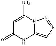 [1,2,3]Triazolo[1,5-a]pyrimidin-5(4H)-one, 7-amino- (9CI) Structure