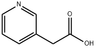3-Pyridylacetic acid Structure