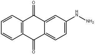 ANTHRAQUINON-2-YL-HYDRAZINE Structure