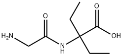 Butanoic  acid,  2-[(aminoacetyl)amino]-2-ethyl-  (9CI) Structure